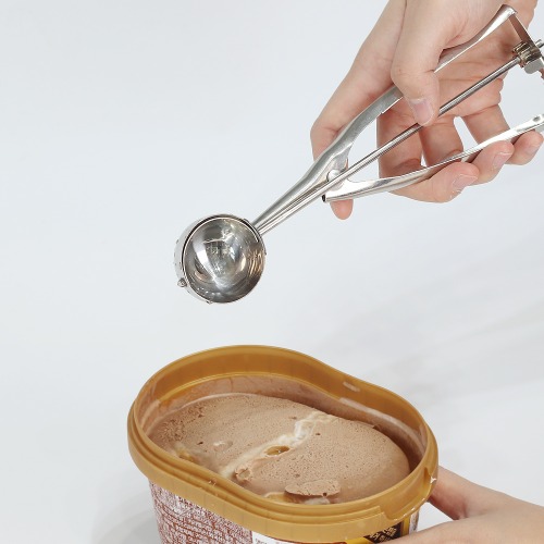 스텐 아이스크림스쿱 소(4cm) 아이스크림주걱 스푼 빙수